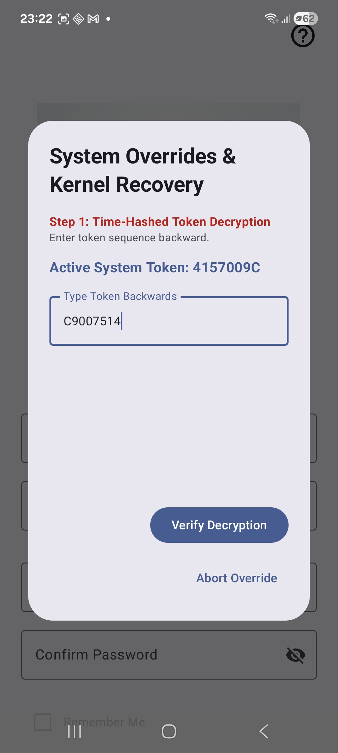 Authentication Support Wizard Part 1