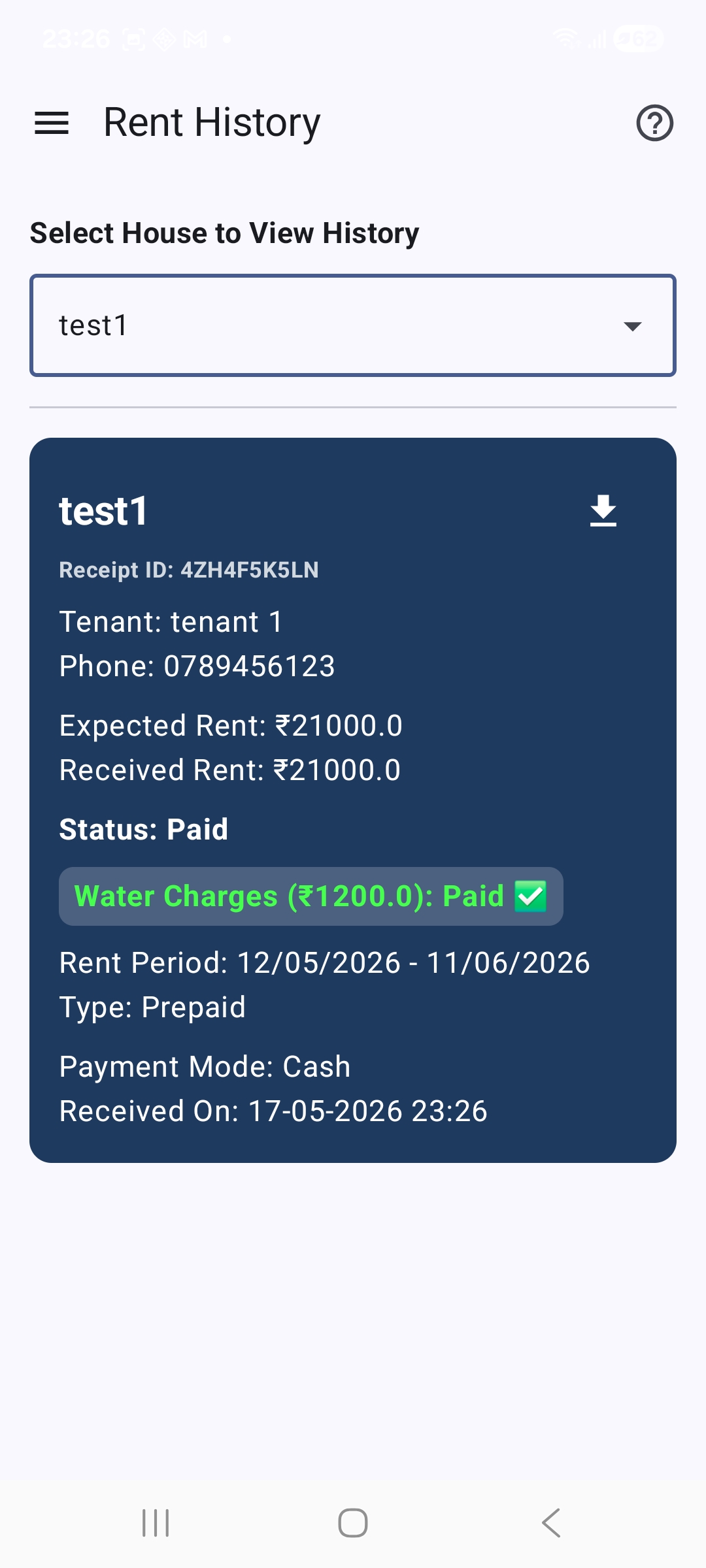 Cryptographic Ledger Transaction History